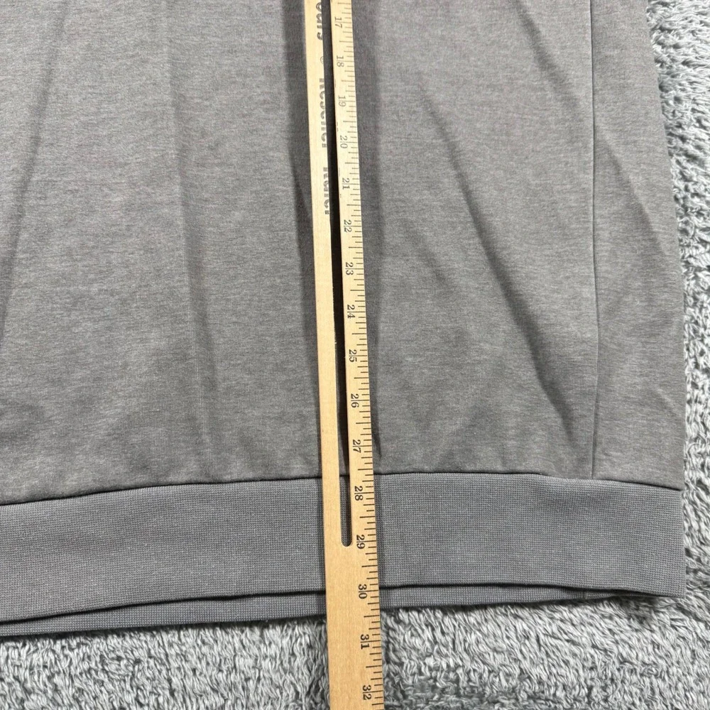 Polo Ralph Lauren Pullover Mens XXL Gray Snap Neck Long Sleeve Sweatshirt